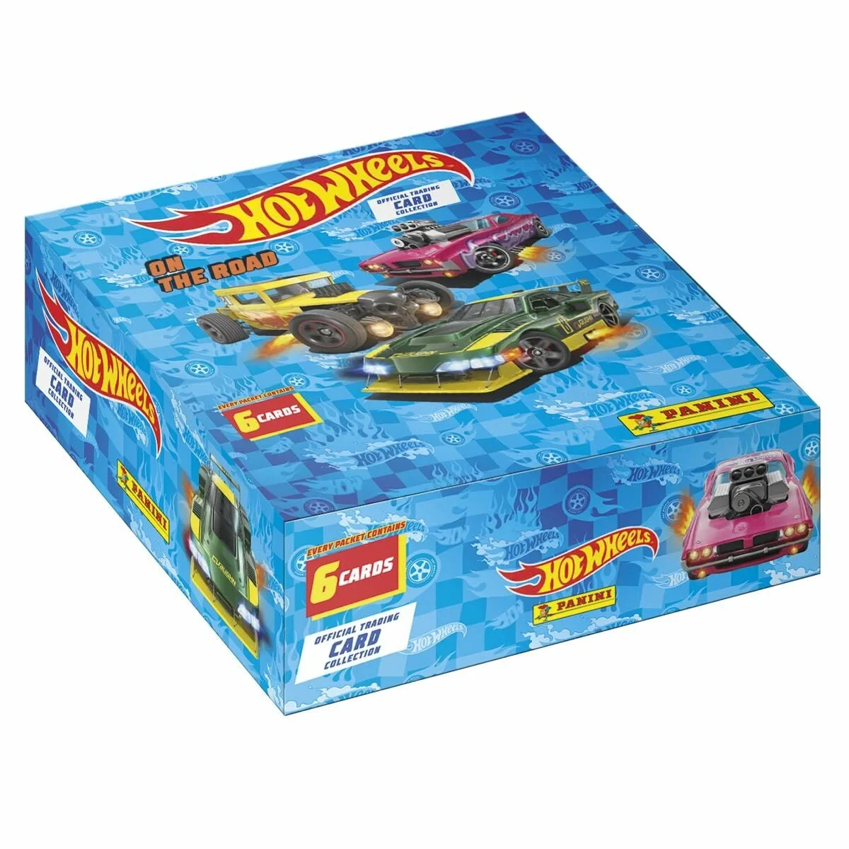 Pack de cromos Panini Hot Wheels TC