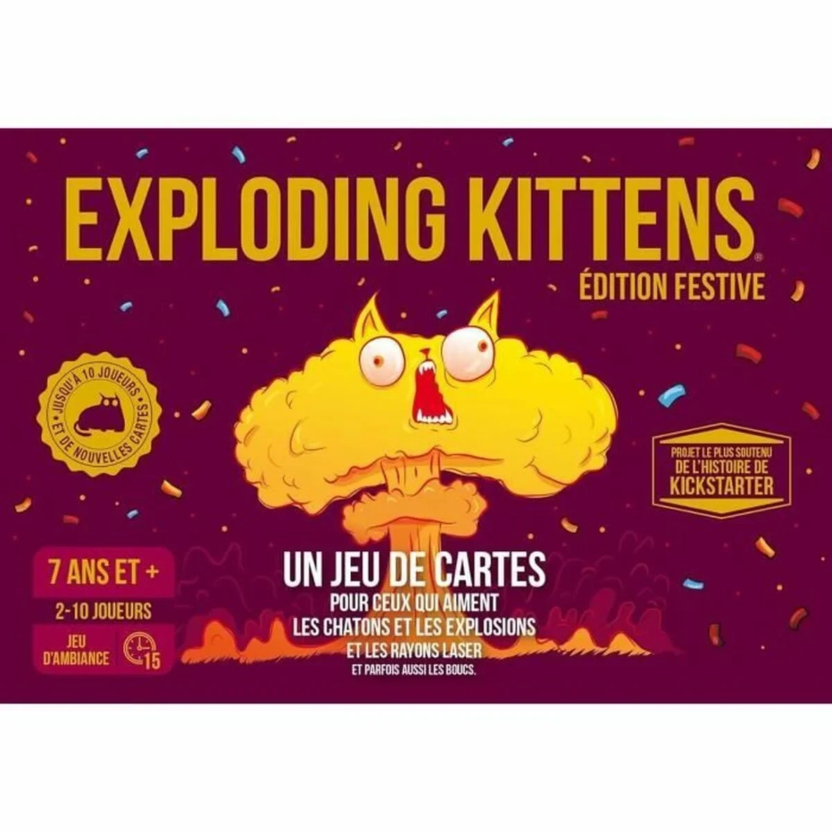 Juego de Mesa Asmodee Exploding Kittens: Festive Edition
