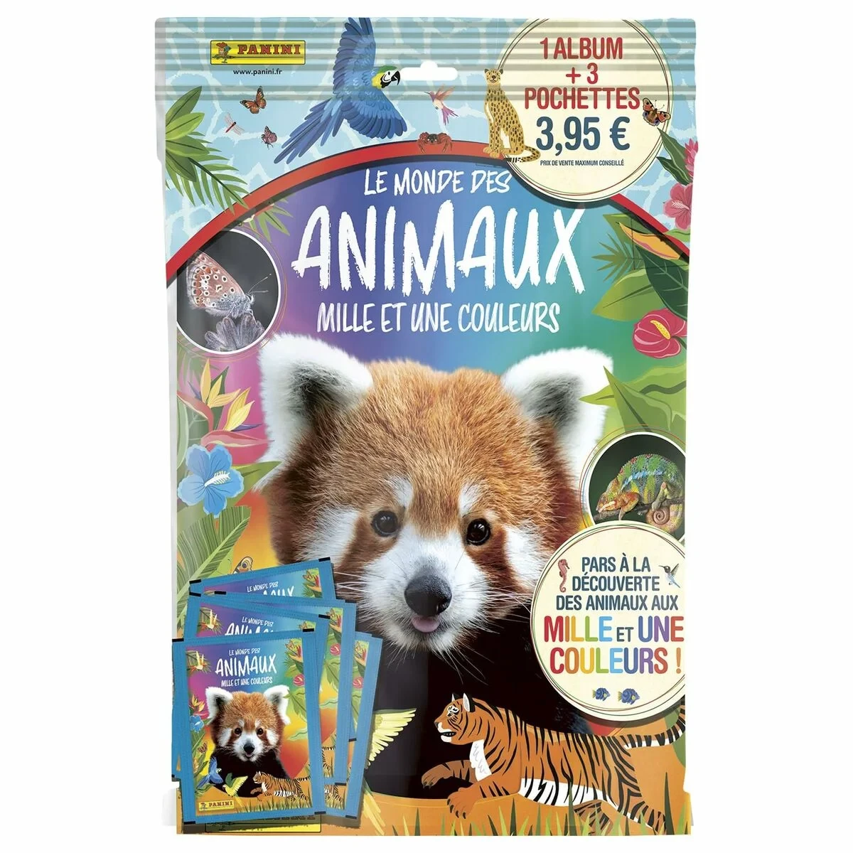 Álbum de cromos Panini Animaux