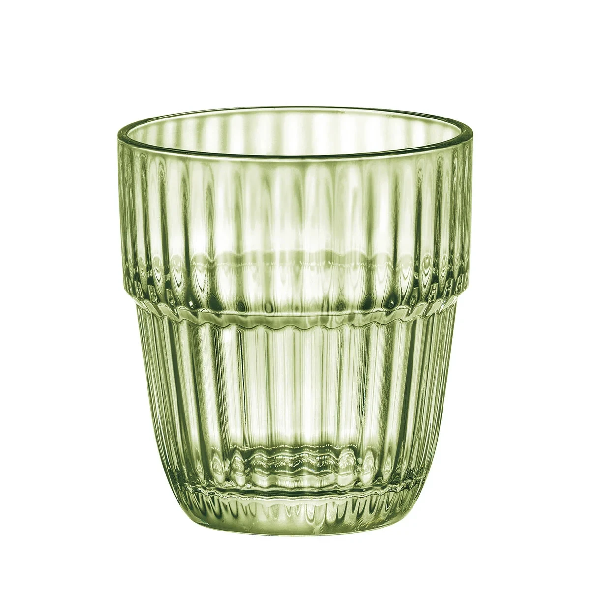 Vaso de agua Bormioli Rocco Barshine Verde Vidrio 300 ml (6 Unidades)