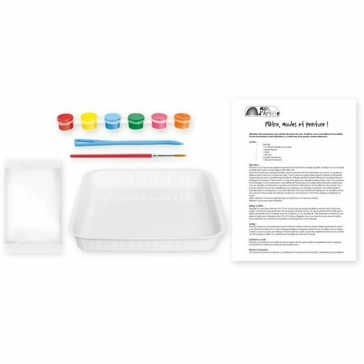 Juego de Manualidades Man d'Artiste Blanco