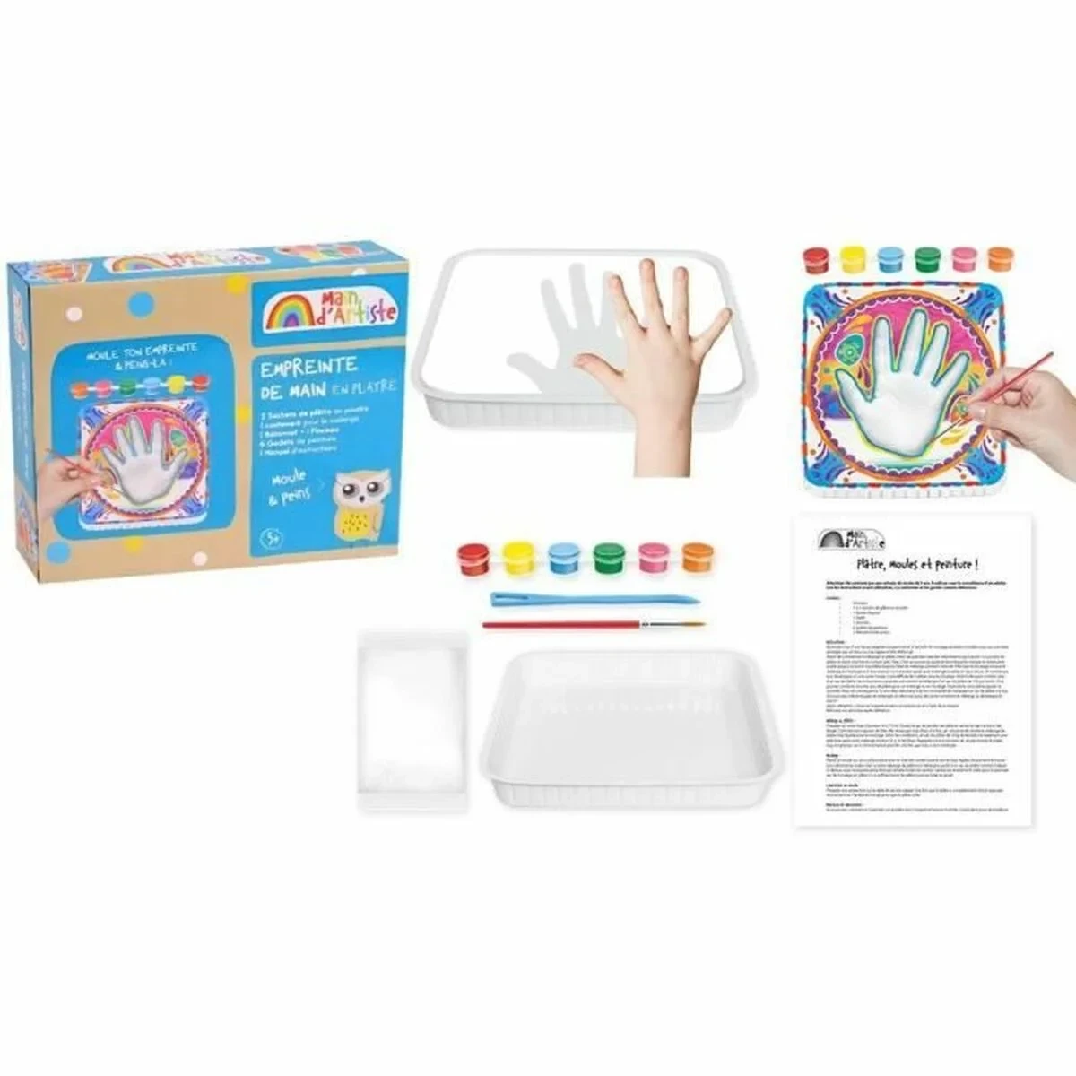 Juego de Manualidades Man d'Artiste Blanco