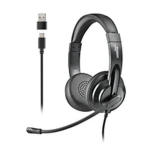 Auriculares NGS VOX605USBC Negro