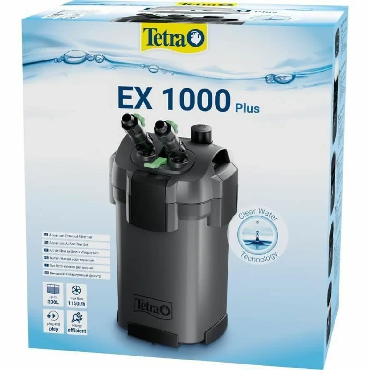 Filtro de agua Tetra EX 1000 plus