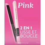 Plancha de Pelo Demeliss Rosa