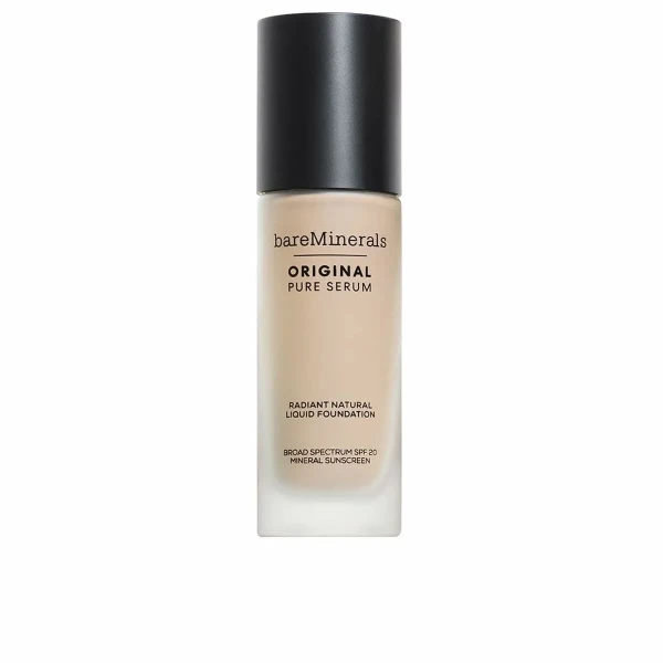 Base de Maquillaje Fluida bareMinerals Original Pure Serum Spf 20 30 ml