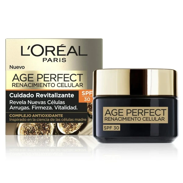 Crema Facial L'Oreal Make Up Age Perfect Cell Renewal Spf 30 50 ml