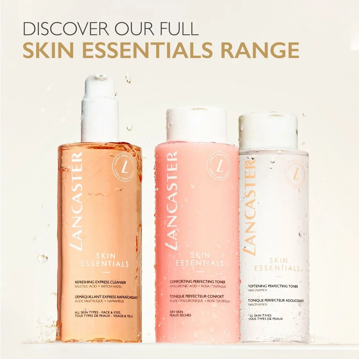 Crema Facial Lancaster Cleansers 400 ml