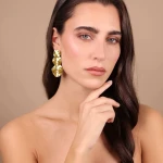 Pendientes Mujer Etrusca WSET00882.YG Dorado