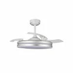 Ventilador de Techo CristalRecord RETRACT MOSS Gris 72 W