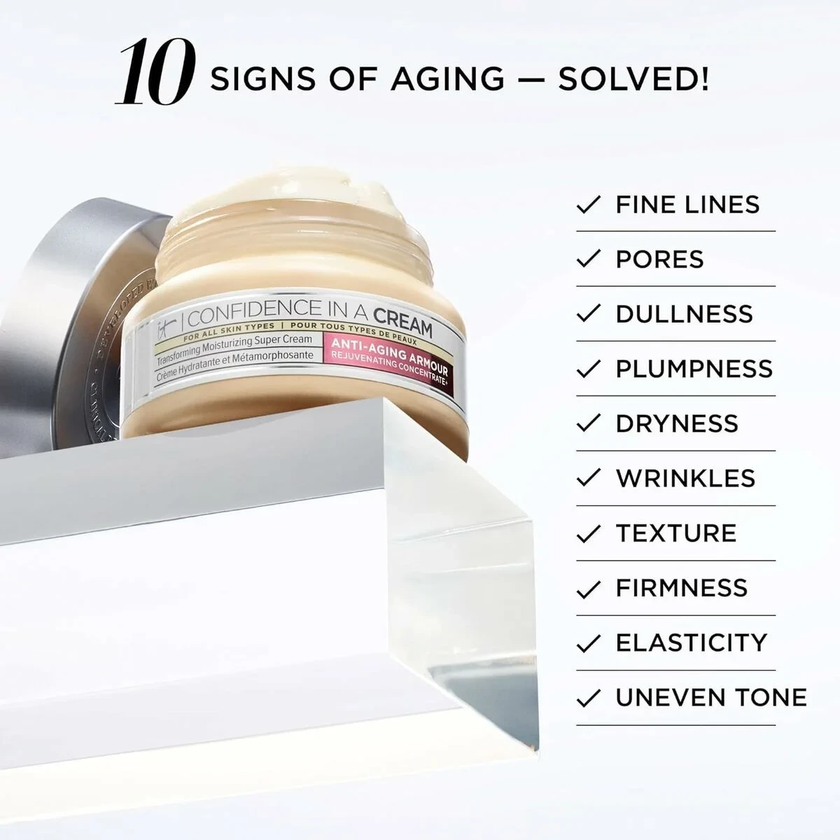 Crema Facial It Cosmetics Confidence 60 ml