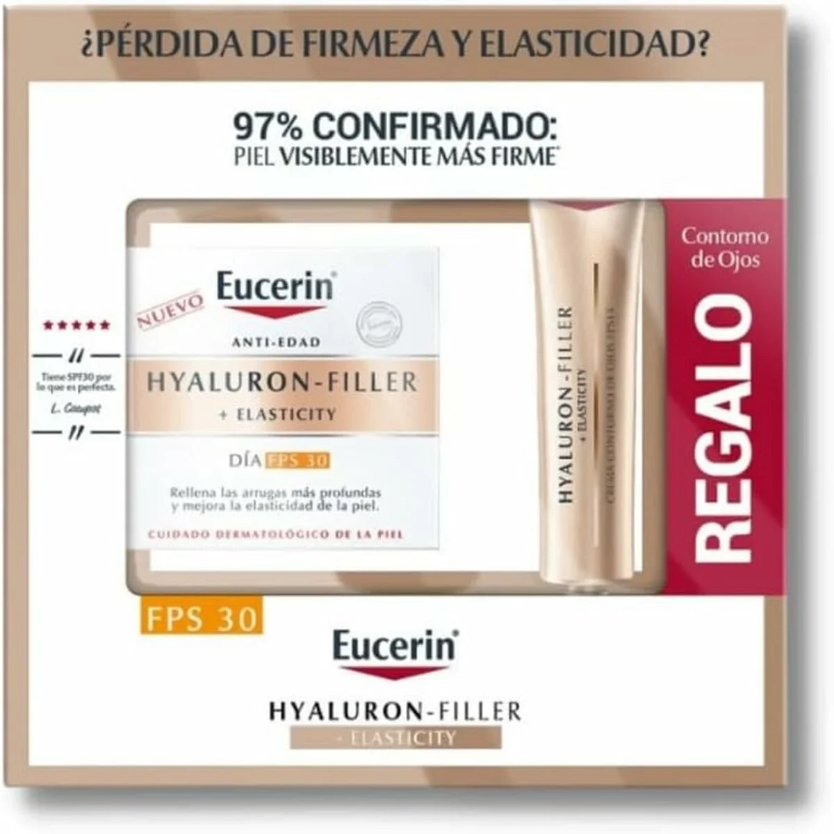 Set de Cosmética Mujer Eucerin HYALURON FILLER 2 Piezas