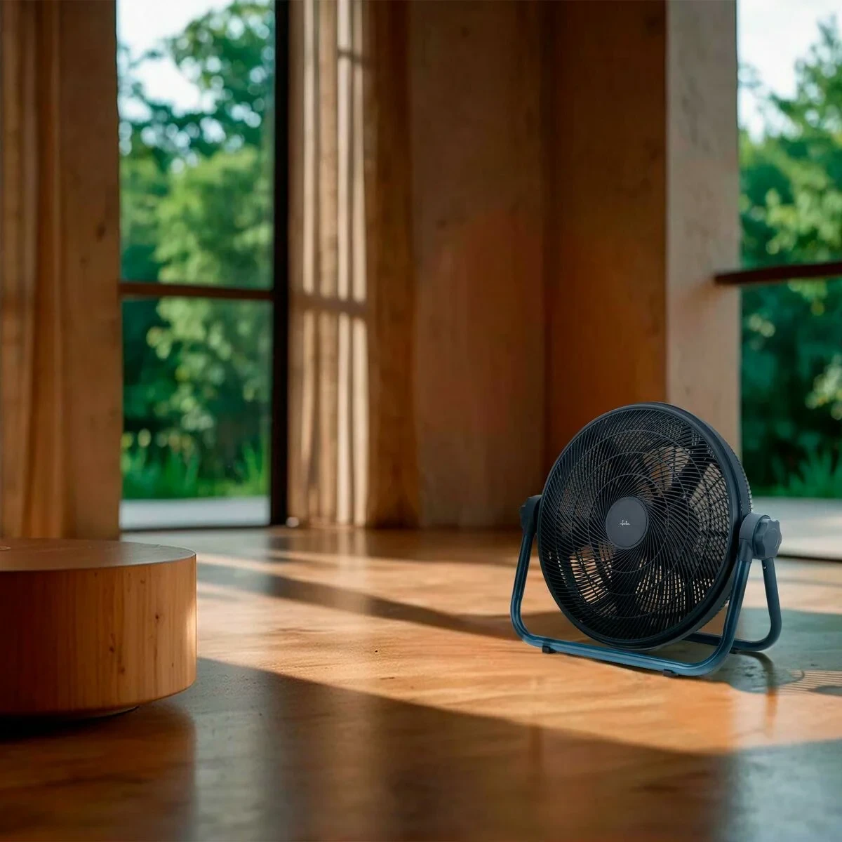 Ventilador de Suelo JATA JVCA3025 Negro 90 W