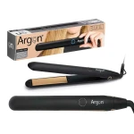 Plancha de Pelo Argon Negro Dorado 35 W
