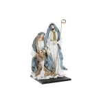 Belén de Navidad Home ESPRIT Azul Blanco 27 x 24 x 40 cm