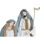 Belén de Navidad Home ESPRIT Azul Blanco 27 x 24 x 40 cm