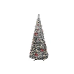 Árbol de Navidad Home ESPRIT Blanco Rojo PVC Nevado
