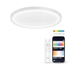Plafón LED KSIX SmartLED KSIX Halo 2 Blanco Plástico 25 W (3000k - 6500k) (6500 K)