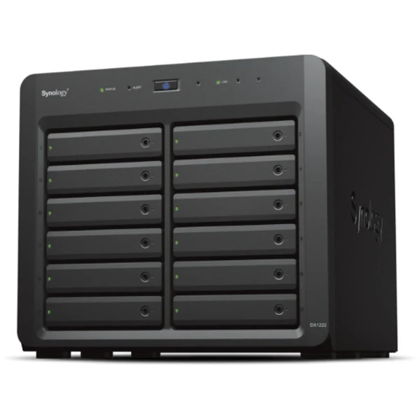 Almacenamiento en Red NAS Synology DX1222 Negro