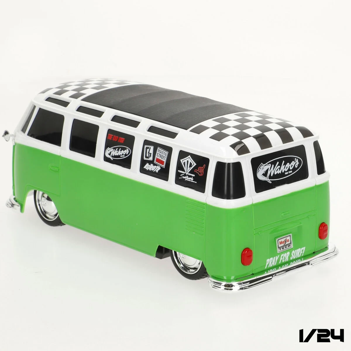 Coche Radio Control Volkswagen COMBI 20 x 8 x 9 cm (4 Unidades)