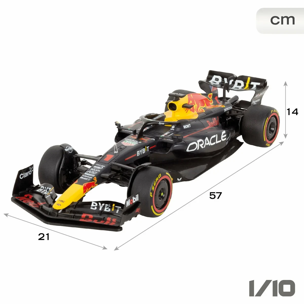 Coche Radio Control Red Bull F1 2023 1:10 (2 Unidades)