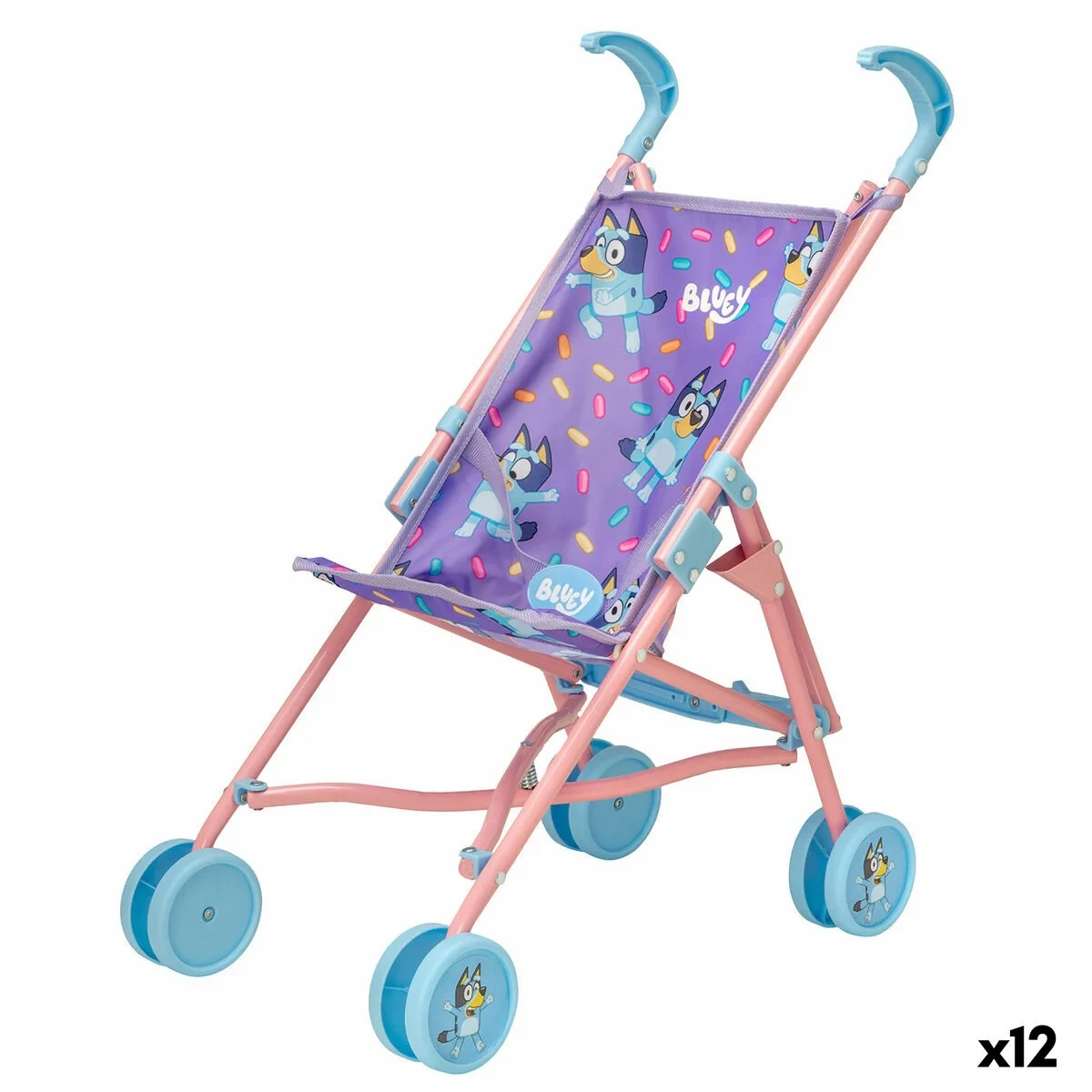 Carrito para Muñecas Bluey (12 Unidades)
