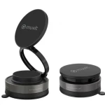 Soporte de Móviles para Coche Muvit MCCHL0035 Negro