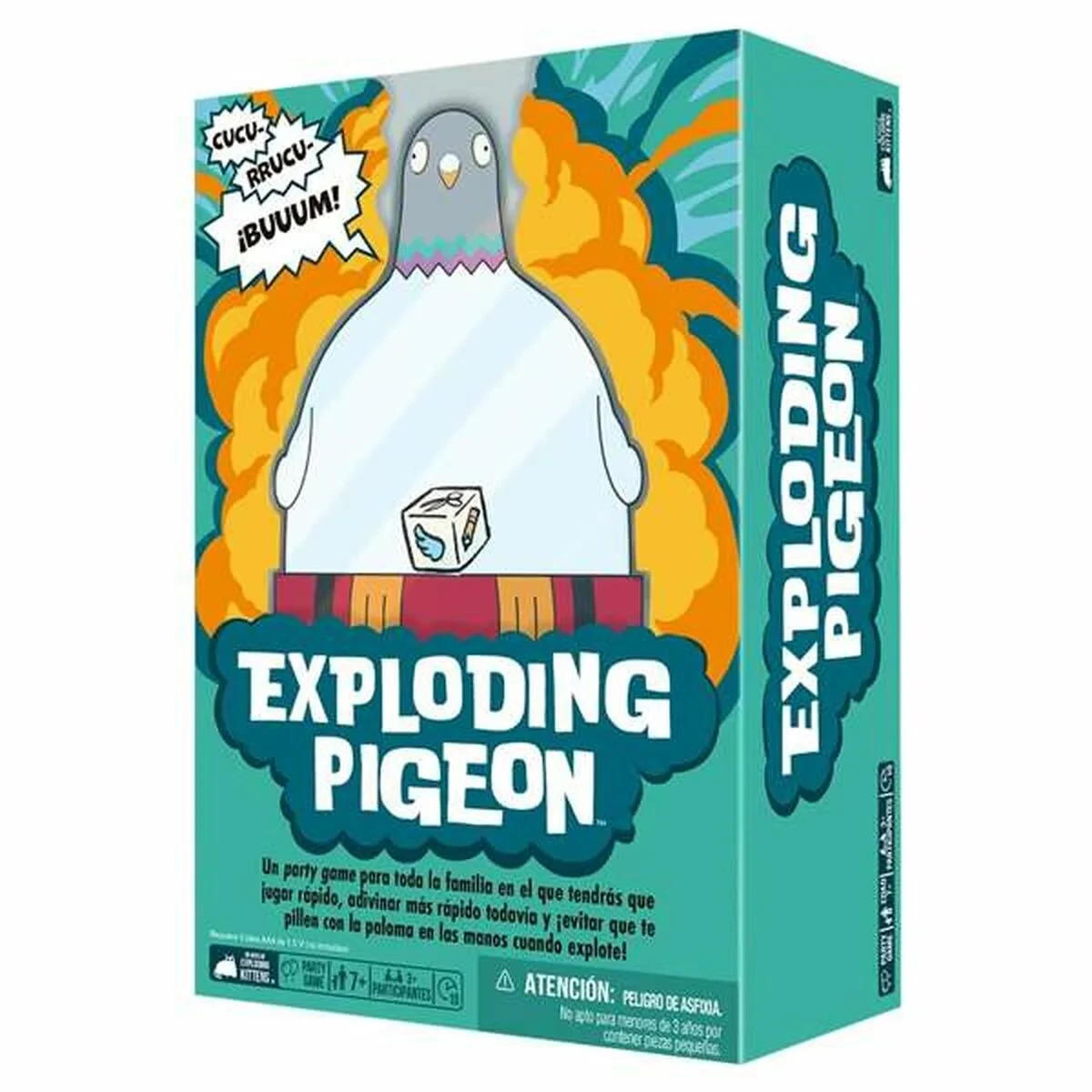 Juego de Mesa Asmodee Exploding Pigeon