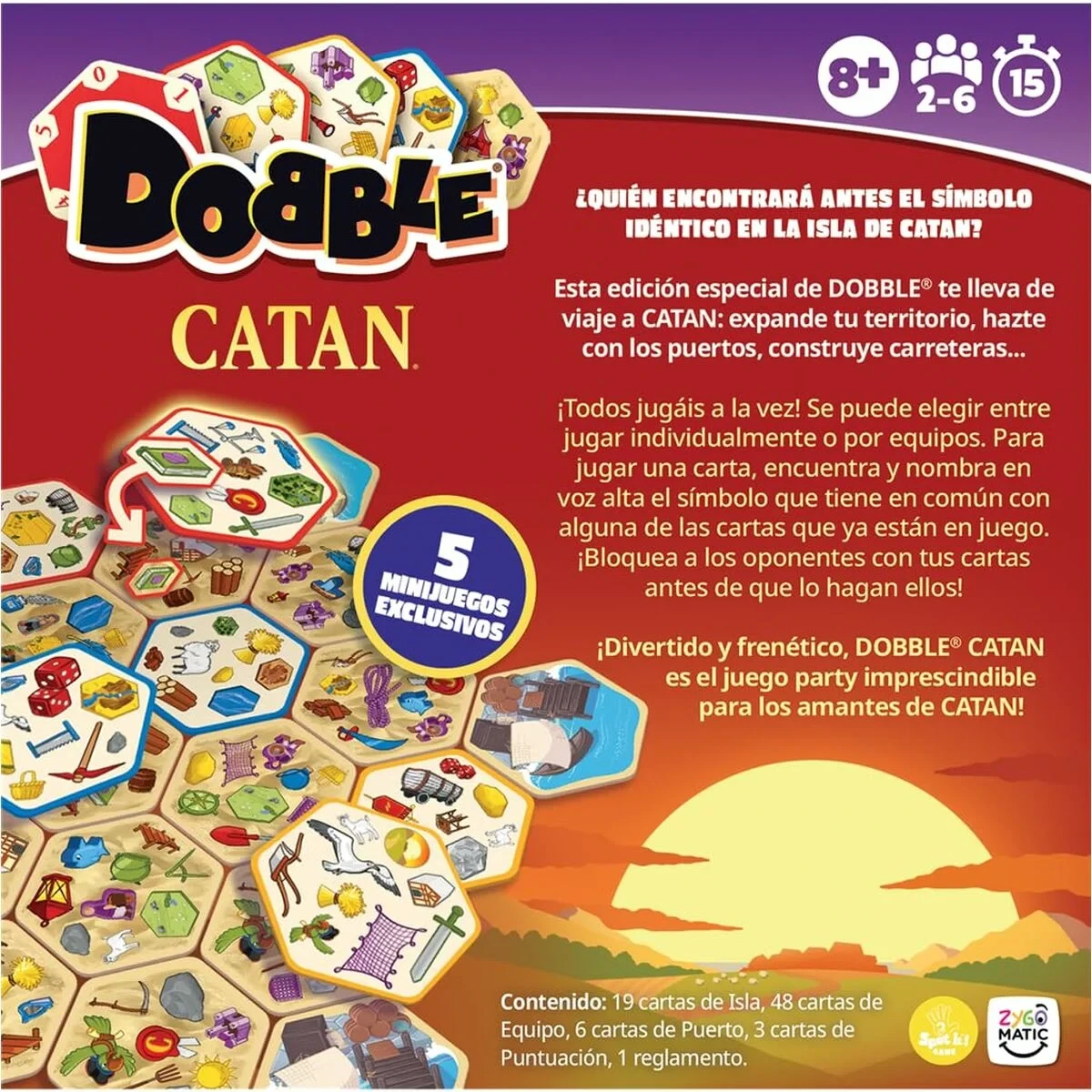 Juego Educativo Asmodee catan