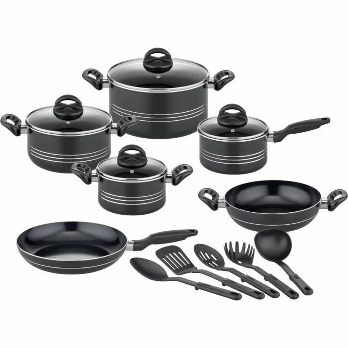 Batería de Cocina GSW Negro