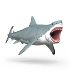 Figura de Acción Schleich Megalodon