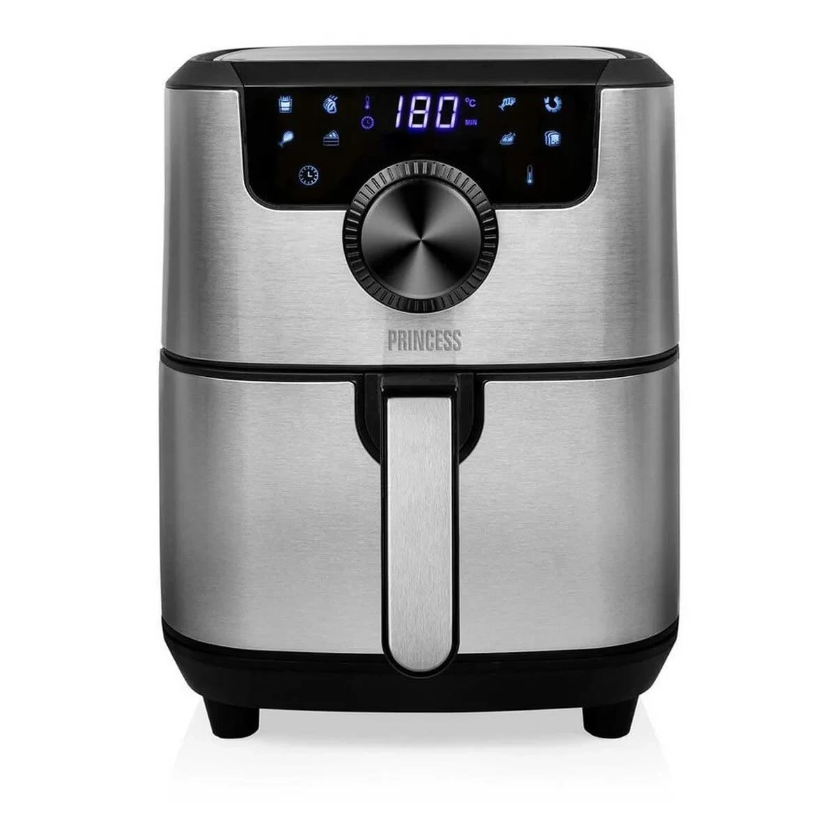 Freidora de Aire Princess 01.182033.01.001 1500 W Negro Plateado 4,5 L