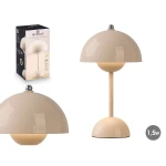 Lámpara de mesa Gift Decor Beige 1,5 W Seta (4 Unidades)