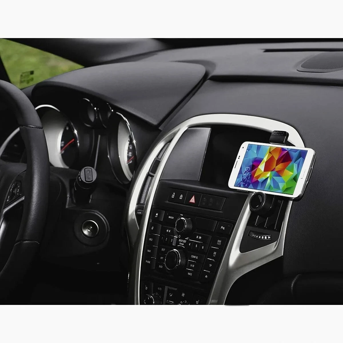 Soporte de Móviles para Coche Hama 00173890 Negro