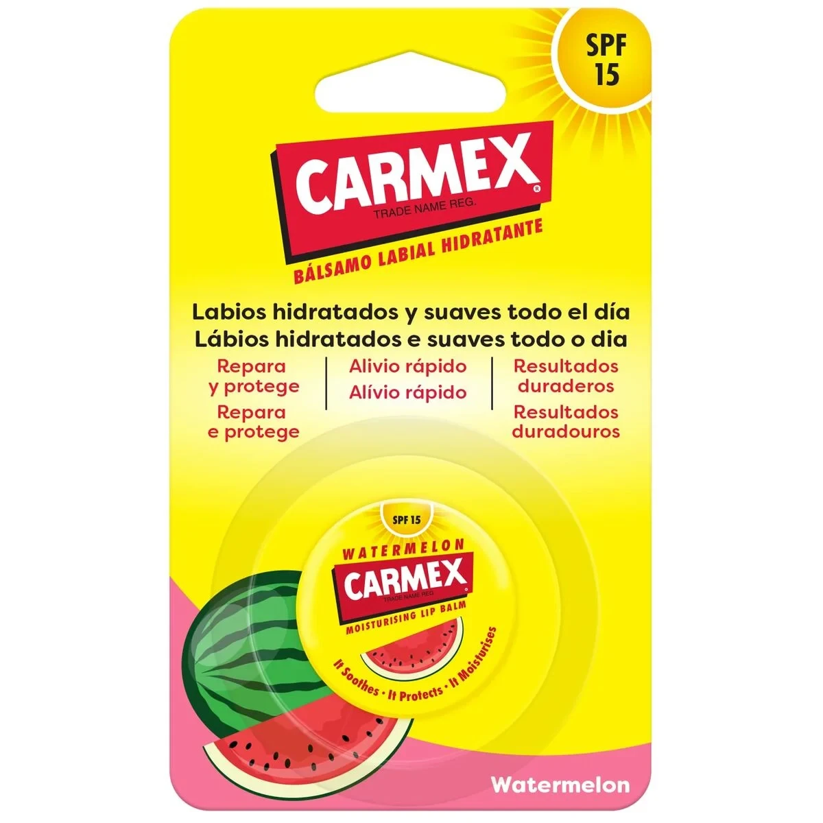 Bálsamo Labial Carmex   Amarillo Spf 15