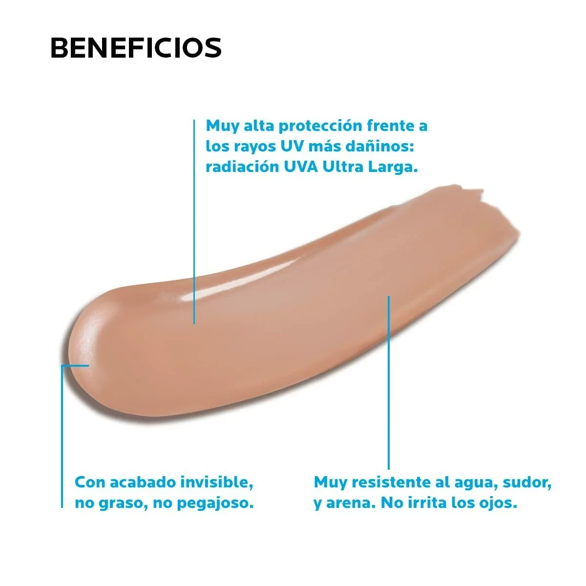 Protector Solar con Color La Roche Posay Anthelios Uvmune 50 ml Blanco Spf 50 Crema Crema Hidratante con Color