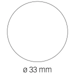 Pegatinas Apli Azul Redondo