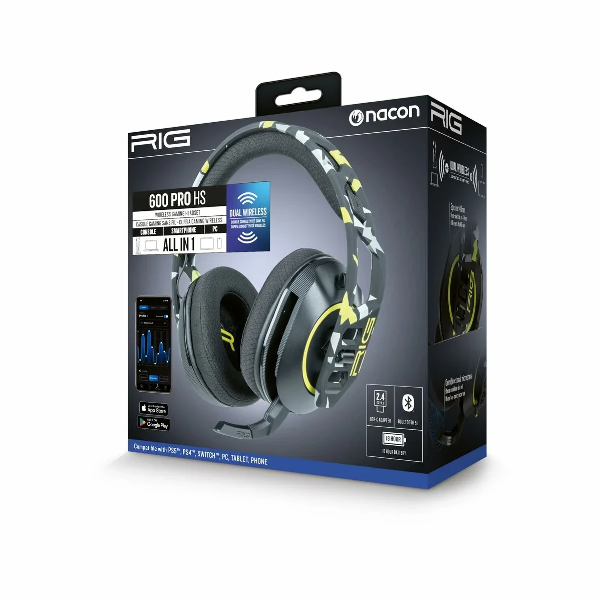 Auriculares Nacon RIG600PROHSACID