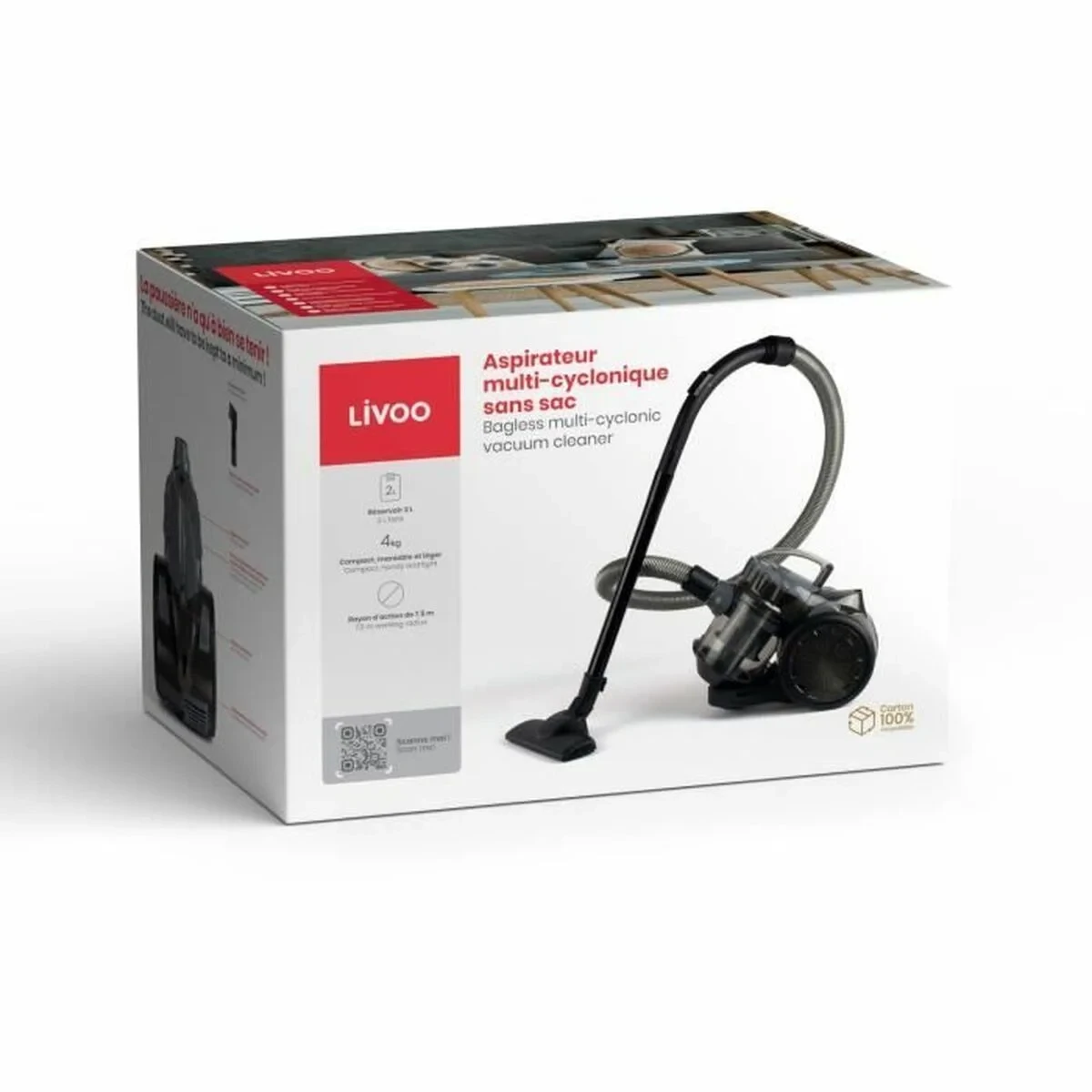 Aspirador Livoo Gris 700 W 900 W