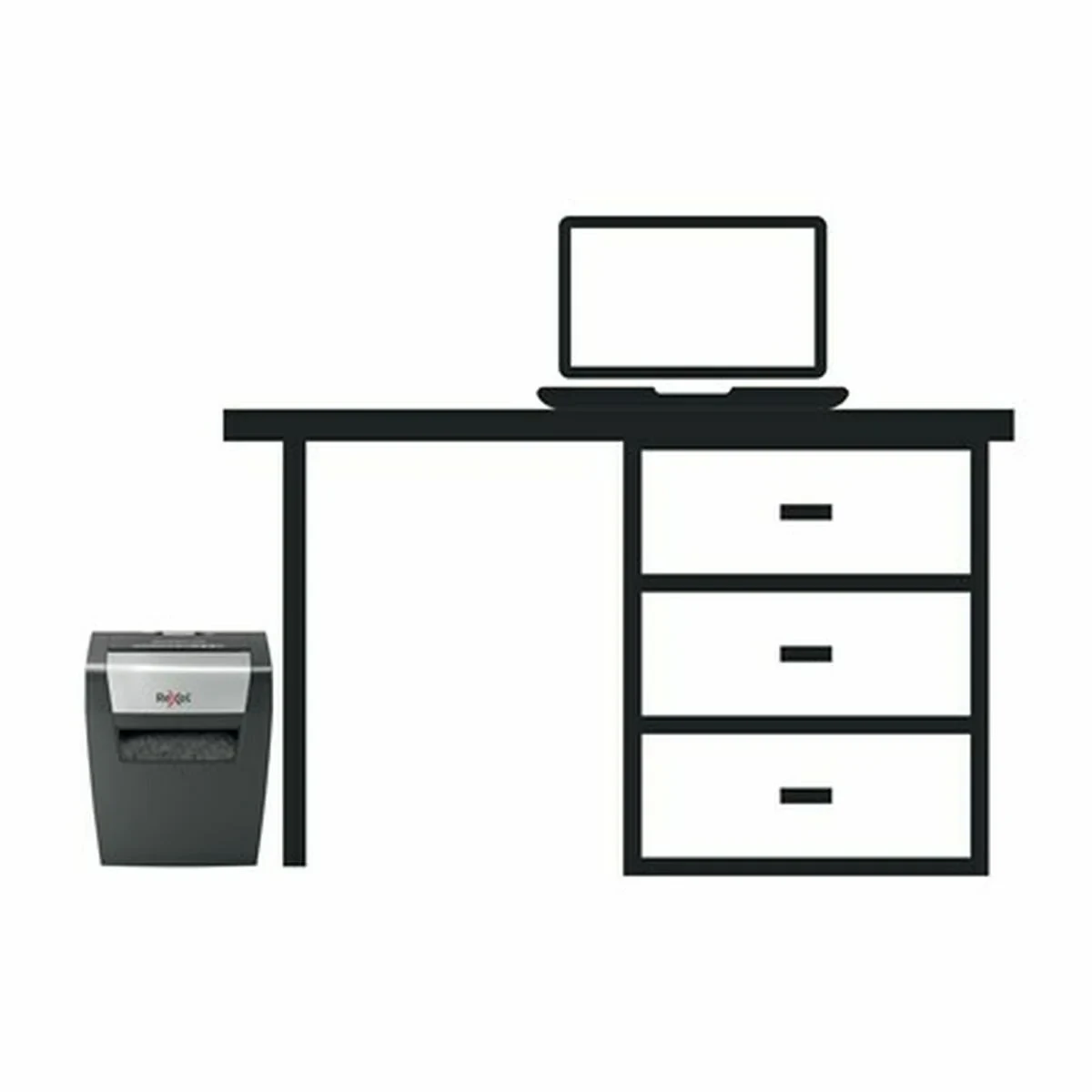 Trituradora de Papel Rexel Momentum X308 15 L