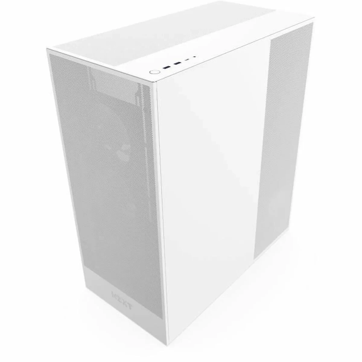 Caja Semitorre ATX NZXT H7 Flow RGB Midi Blanco