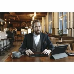 Teclado Cherry KW 9200 MINI Qwerty Español Negro