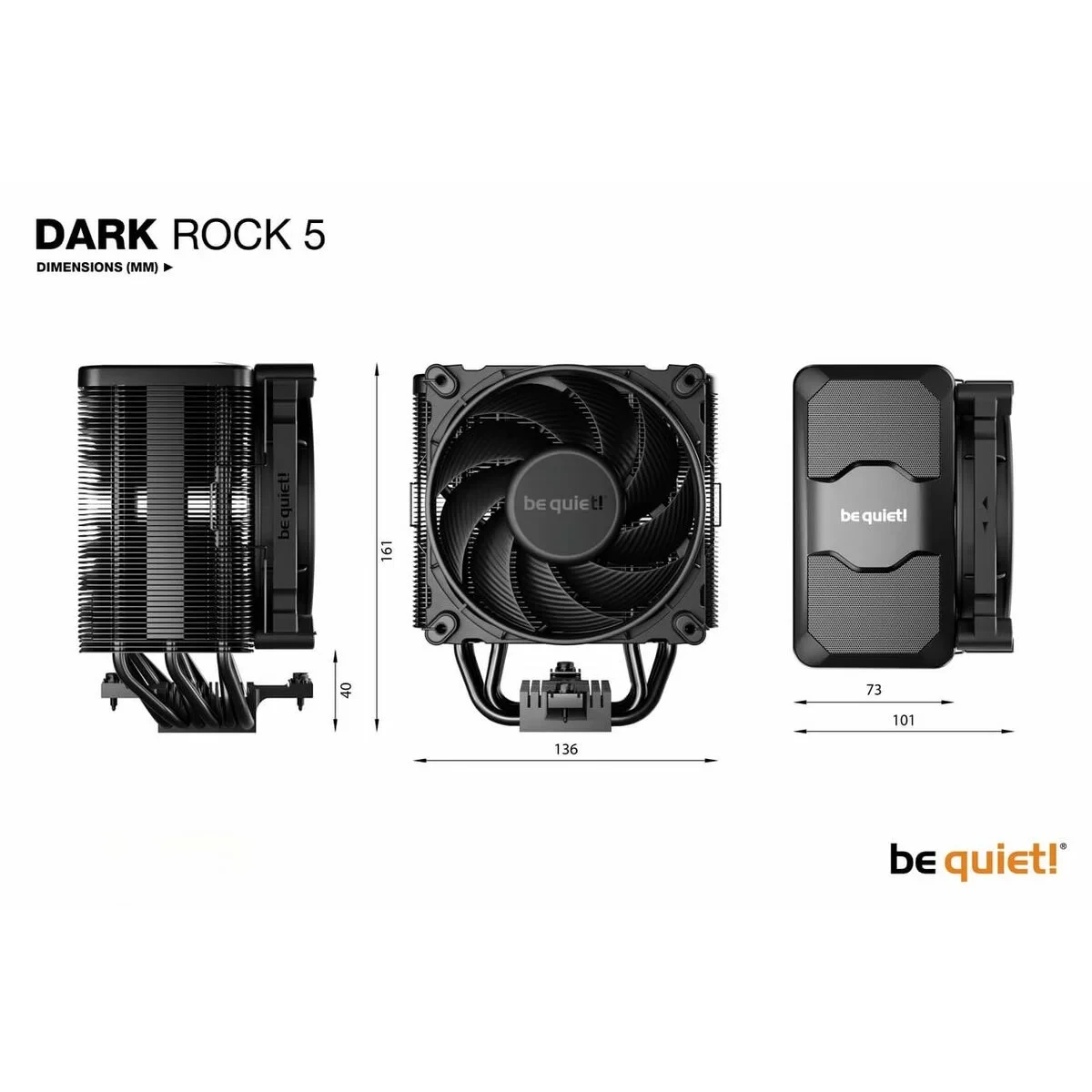 Ventilador de CPU Be Quiet! BK035