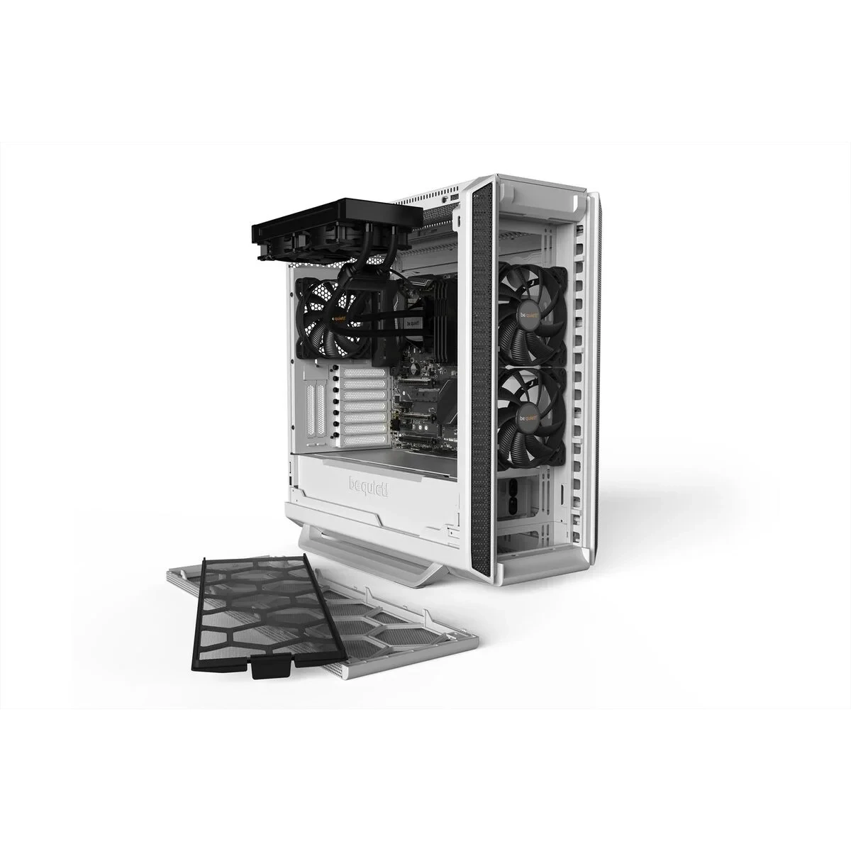 Caja Semitorre ATX Be Quiet! Blanco