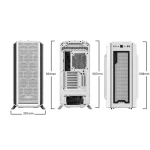Caja Semitorre ATX Be Quiet! Blanco