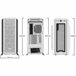 Caja Semitorre ATX Be Quiet! Blanco