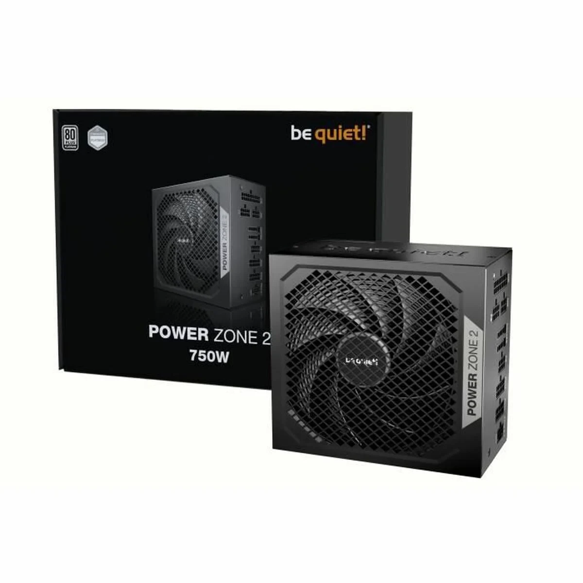 Fuente de Alimentación Be Quiet! BP006EU ATX 750 W 80 PLUS Platinum