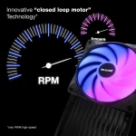 Ventilador de Caja Be Quiet! BL123 Negro