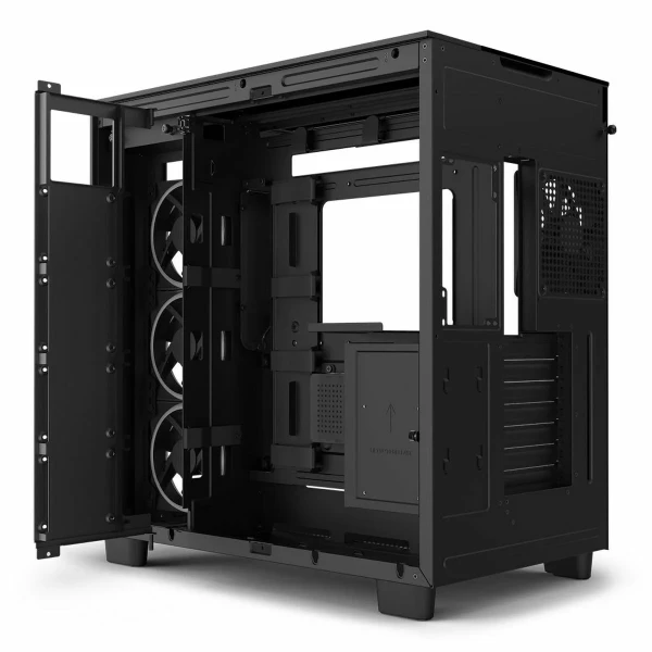 Caja Semitorre ATX NZXT H9 Elite Negro
