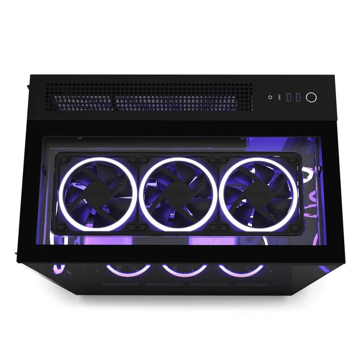 Caja Semitorre ATX NZXT H9 Elite Negro